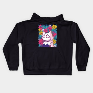 CatSoki WhiteCat Kids Hoodie